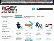 Tablet Screenshot of equipamientoparatalleres.net